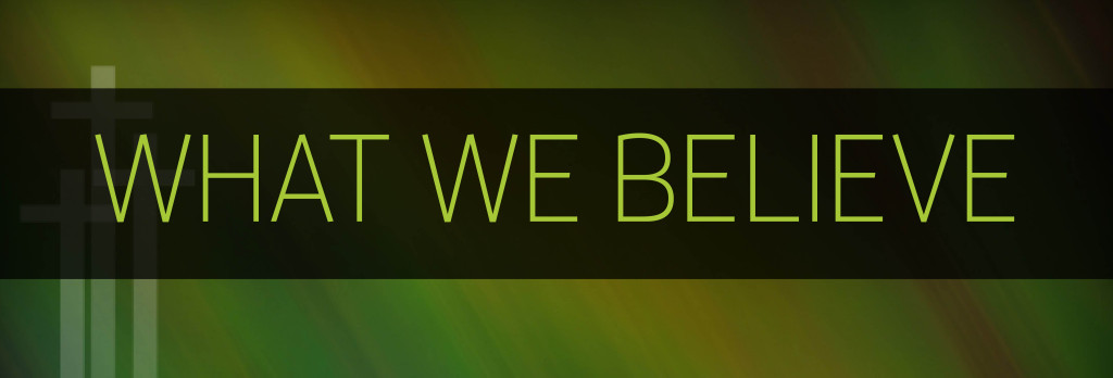 what we believe banner